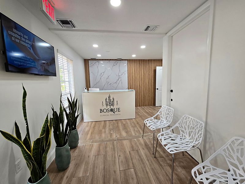 Reception area